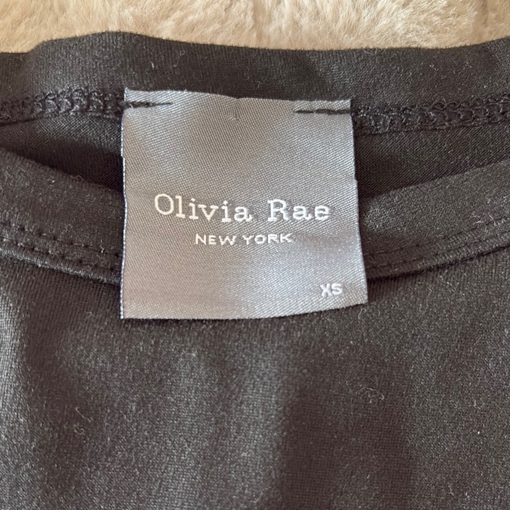 Olivia Rae Black Short Sleeve Tee XS287 - Picture 5 of 5